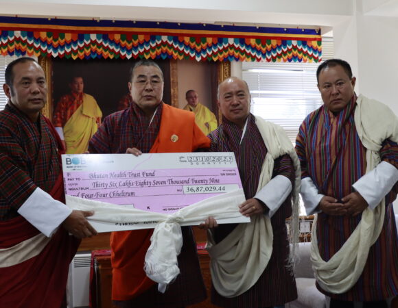 Samtse Dzongkhag Donates  Nu. 3.687 Million to BHTF